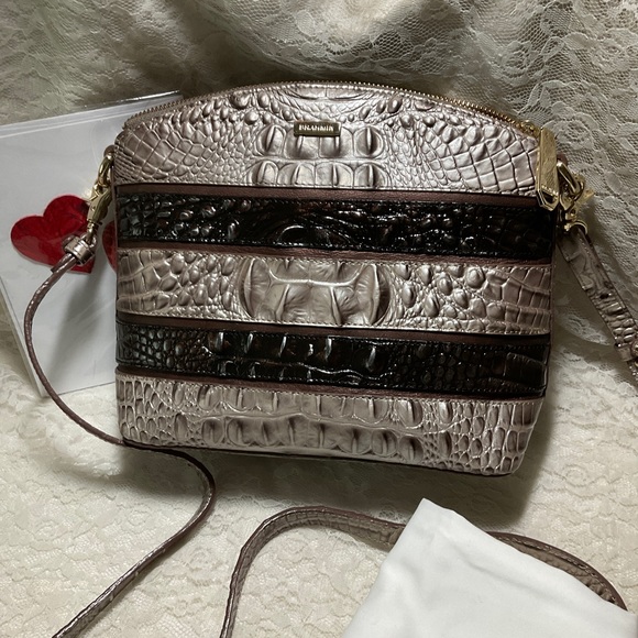 $FIRM$ NO OFFERS NWT 3 Pc BRAHMIN CHARDONNAY DUXBURY, SLIM WALLET NWT & MAGNOLIA - Picture 8 of 8